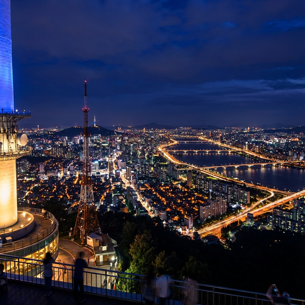 안전하고 즐거운 남산 케이블카